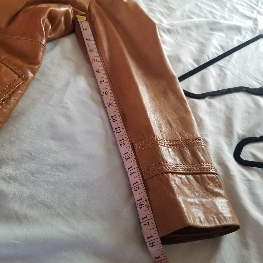 Fantastic International | Vintage 70s Leather Jacket - Picture 9 of 9